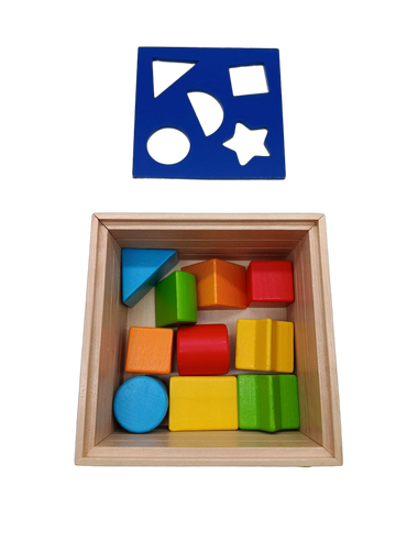 Goki Formen-Sortierbox Holz Steckspiel