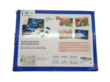Synarry Dinosaurier Holzpuzzle & Lernspiel