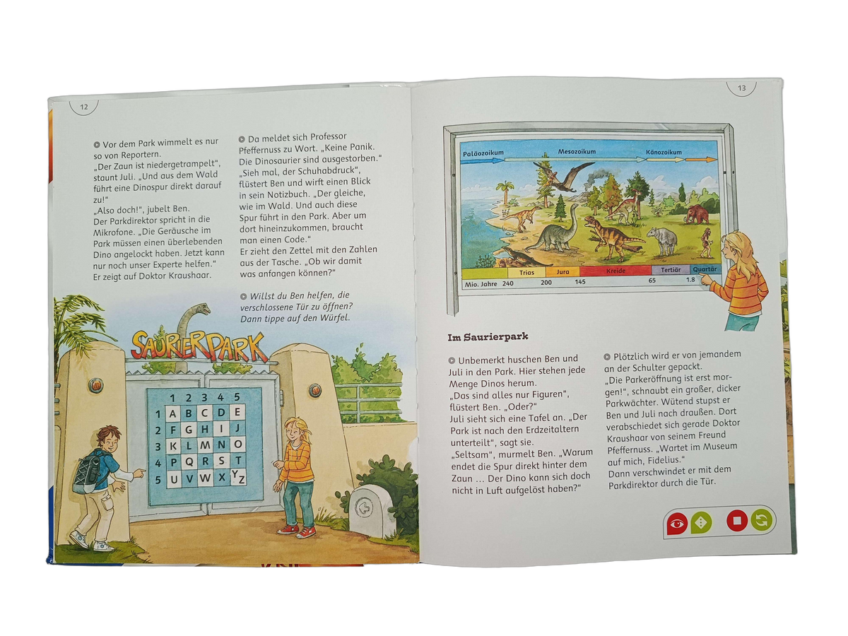 Ravensburger Bundle tiptoi 00906 & Dinosaurier Set von 2 Lernbücher