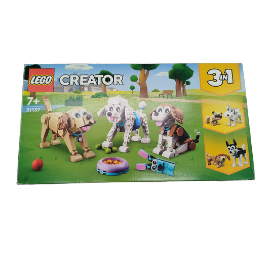 LEGO Creator 3-in-1 Niedliche Hunde 31137 Bauset