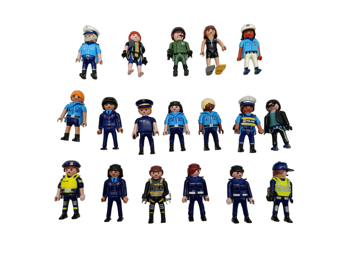 Playmobil Bundle Polizei großes Set Figuren & Zubehör
