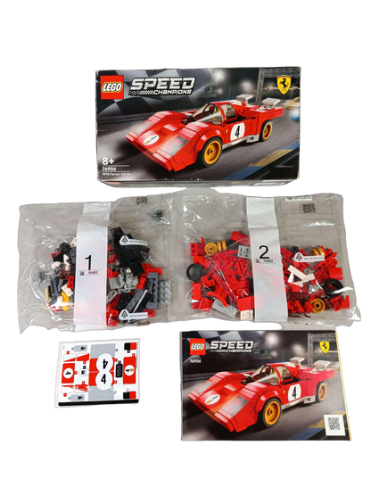 LEGO 1970 Ferrari 512 M 76906 Rennauto, Neuwertig