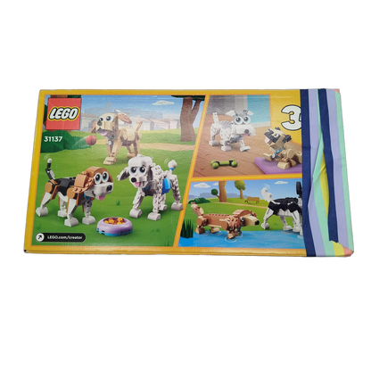 LEGO Creator 3-in-1 Niedliche Hunde 31137 Bauset