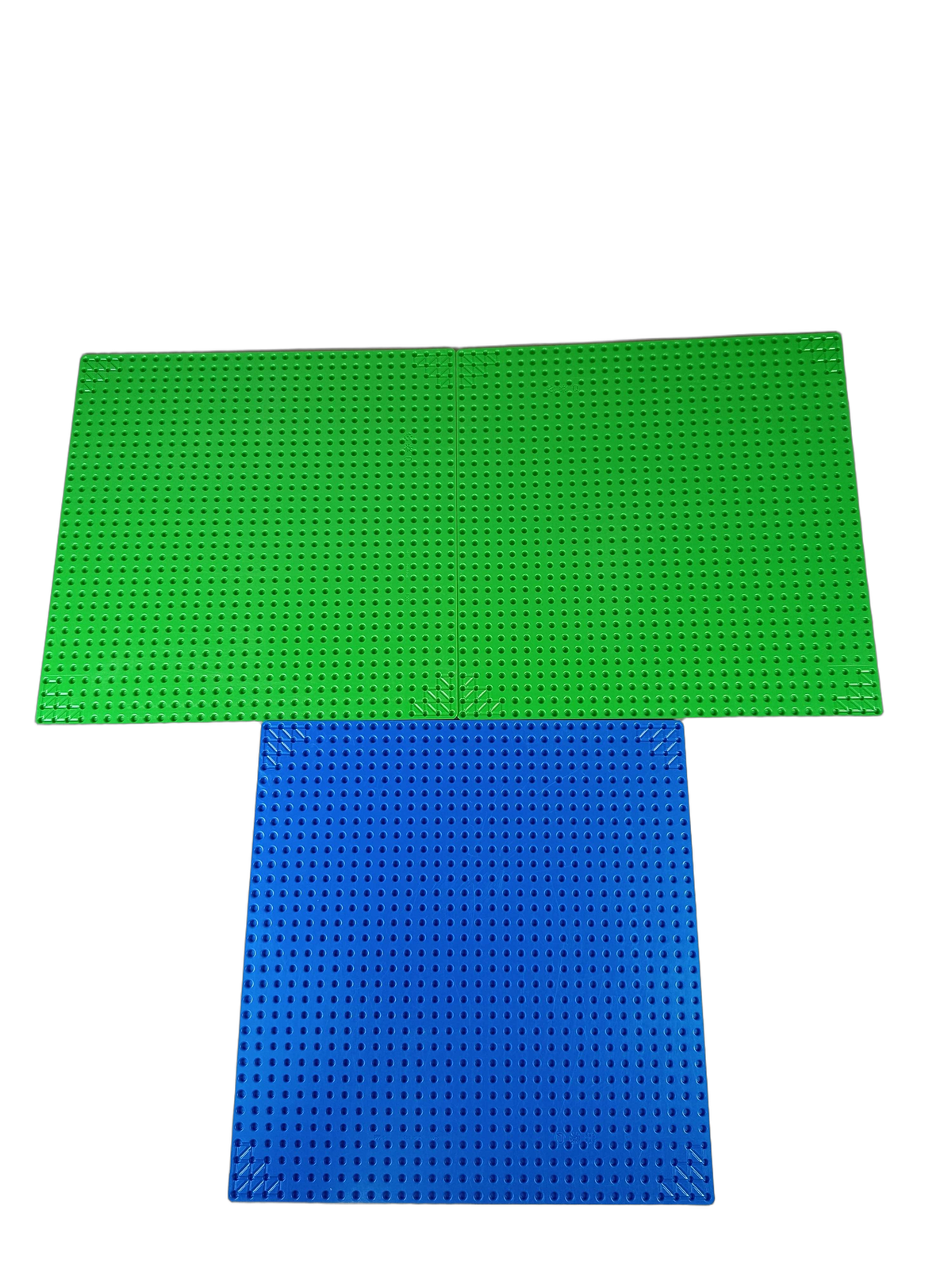 LEGO Bundle Set von 2 Grundplatten blau & grün 32x32