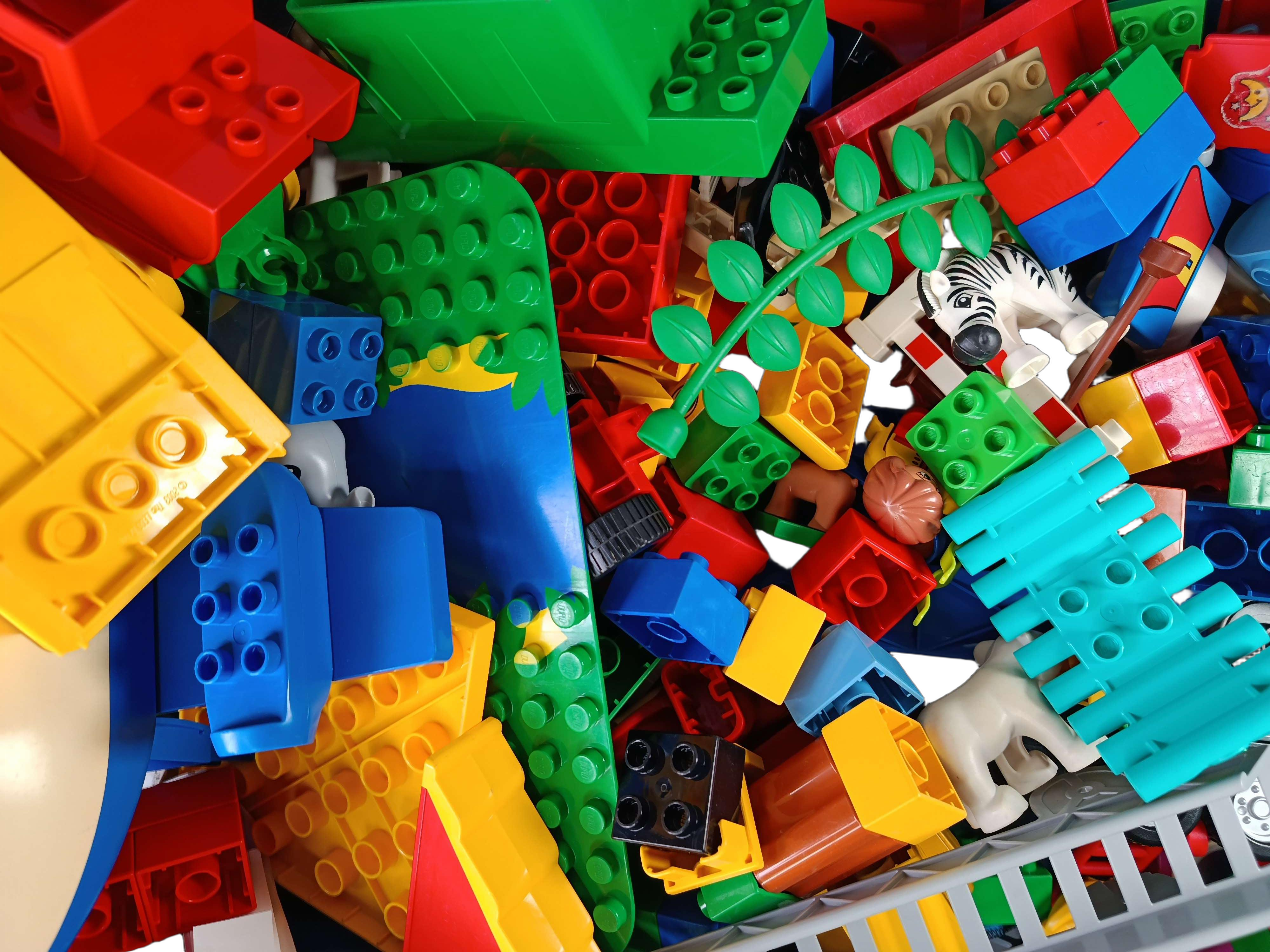 Konvolut LEGO Duplo Großbausteine, Figuren & Zubehör ca. 2,5 kg