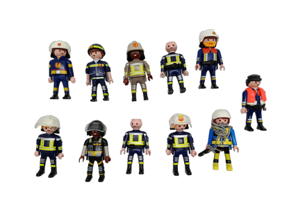 Playmobil Bundle Feuerwehr 9093 Set Figuren & Zubehör