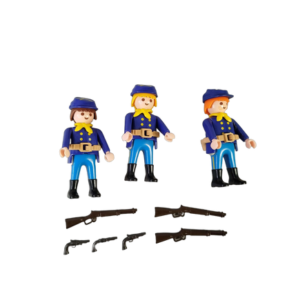 Playmobil 3x Nordstaatler Figuren mit Waffen