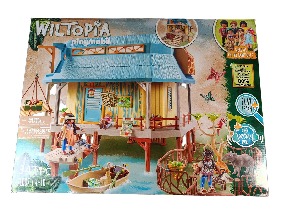 Playmobil Wiltopia Tierpflegestation 71007 Spielset mit Zubehör
