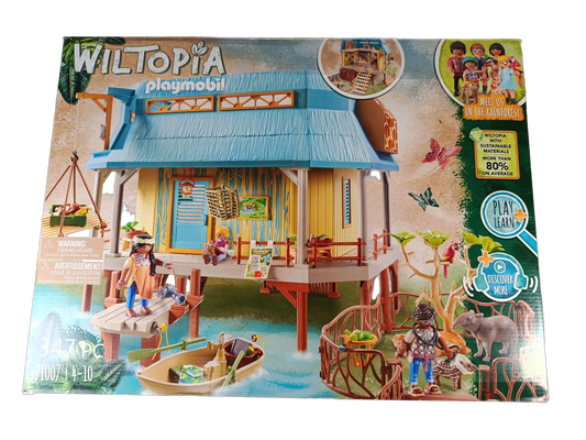 Playmobil Wiltopia Tierpflegestation 71007 Spielset mit Zubehör