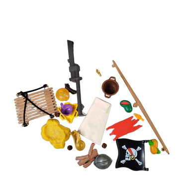 Playmobil Piratenflaggschiff 3940, Piratenschiff