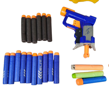 Hasbro Bundle Nerf Maverick REV-6 Set von 4 Blaster & Darts