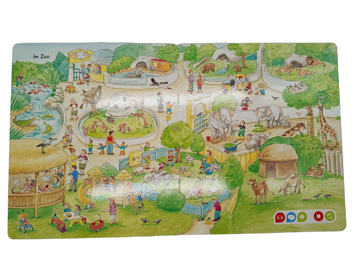 Ravensburger Bundle tiptoi Set von 2 Wimmelbuch & Wörterbuch