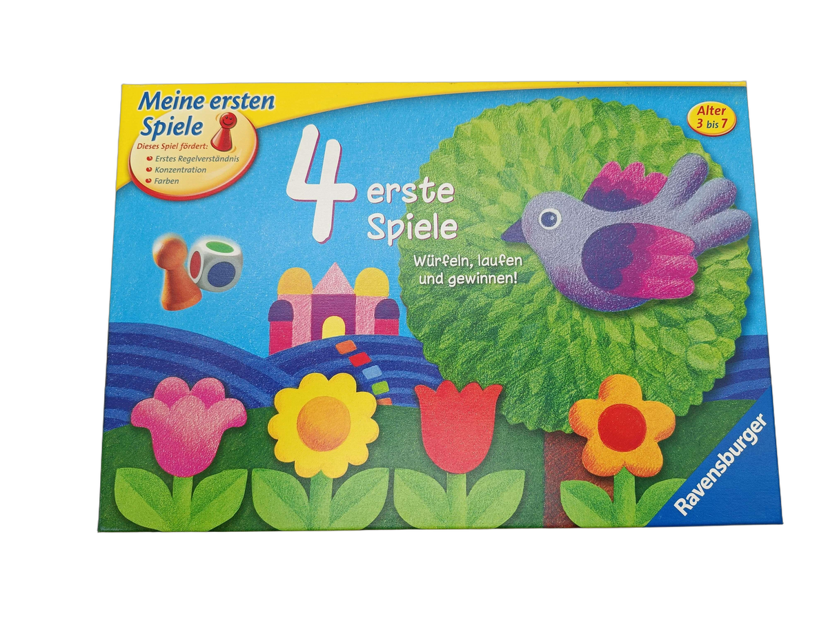 Ravensburger 4 erste Spiele Kinderspiel & Spielesammlung