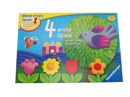 Ravensburger 4 erste Spiele Kinderspiel & Spielesammlung