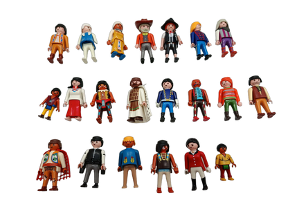Playmobil Bundle Western & Indianer Set von 20 Figuren & Zubehör