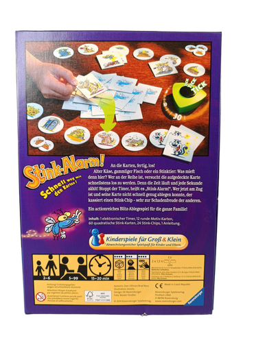 Ravensburger Stink-Alarm! Brettspiel 21 144 4, Neuwertig