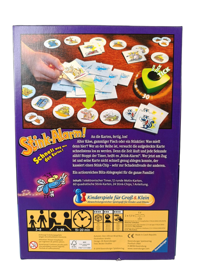 Ravensburger Stink-Alarm! Brettspiel 21 144 4, Neuwertig