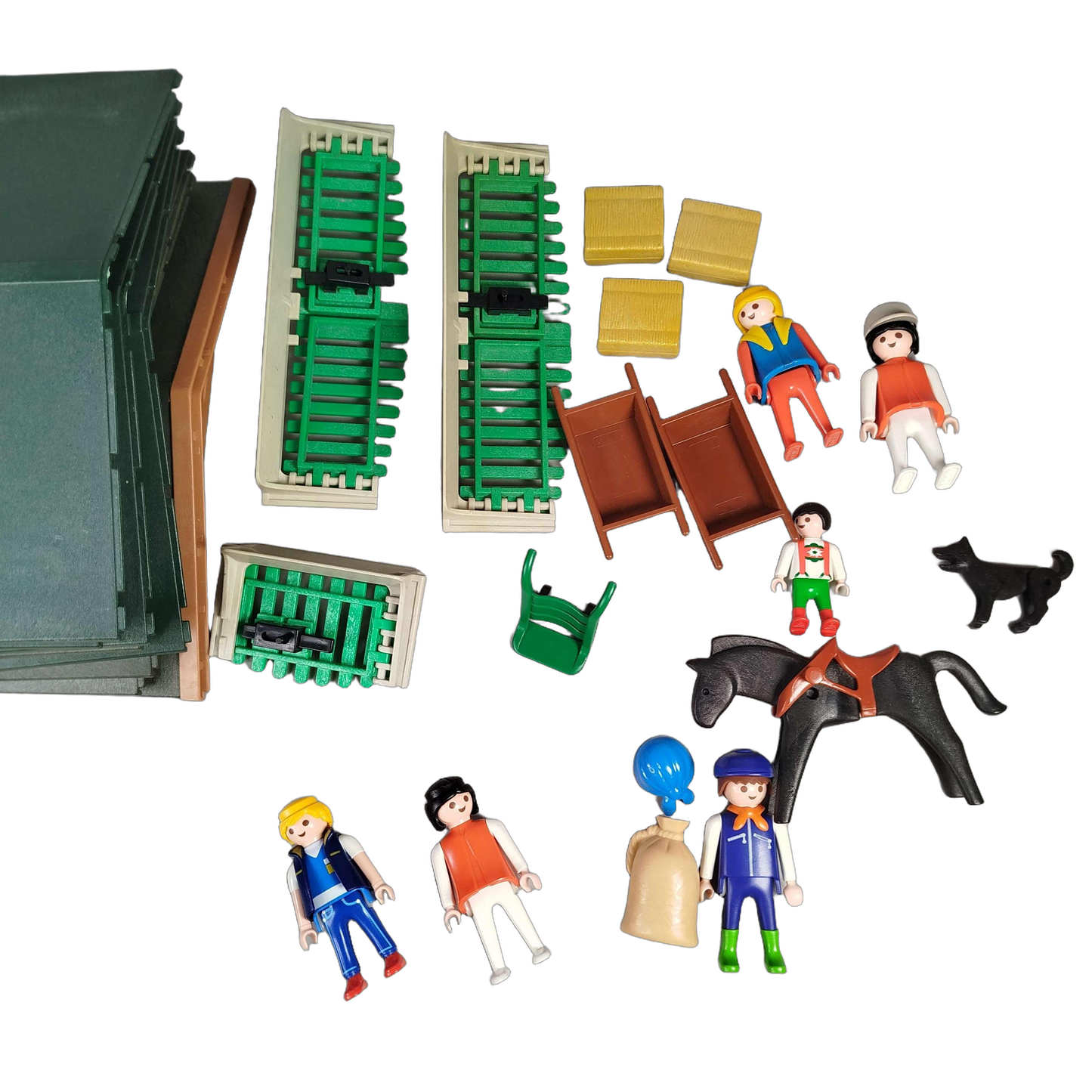 Konvolut Playmobil Bauernhof Zäune & Figuren ca. 2,4 kg ab 3 4 5 Jahre
