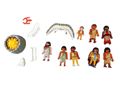 Playmobil Bundle Indianer, Ninja & Ägypten 4243 umfangreiches Figuren
