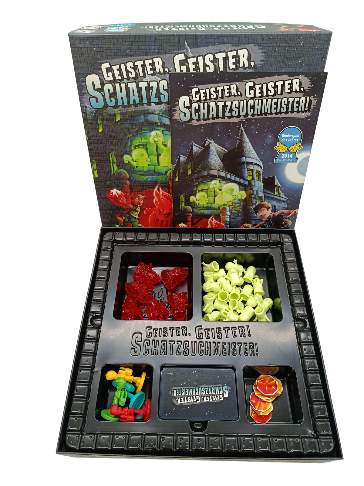 Mattel Geister Schatzsuchmeister Y5554 Brettspiel