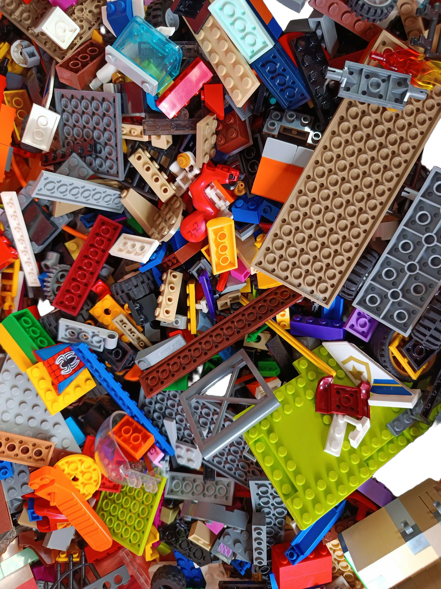 Konvolut LEGO ca. 3,1 kg Bausteine & Teile, Disney 100, ab 3 4 5 Jahre