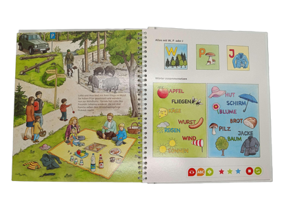 Ravensburger Bundle tiptoi Zauberschule Set von 2 Lernbücher
