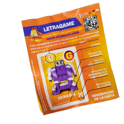 Alpha Bots Bundle Letrabots Set von 22 Buchstaben-Roboter Figuren