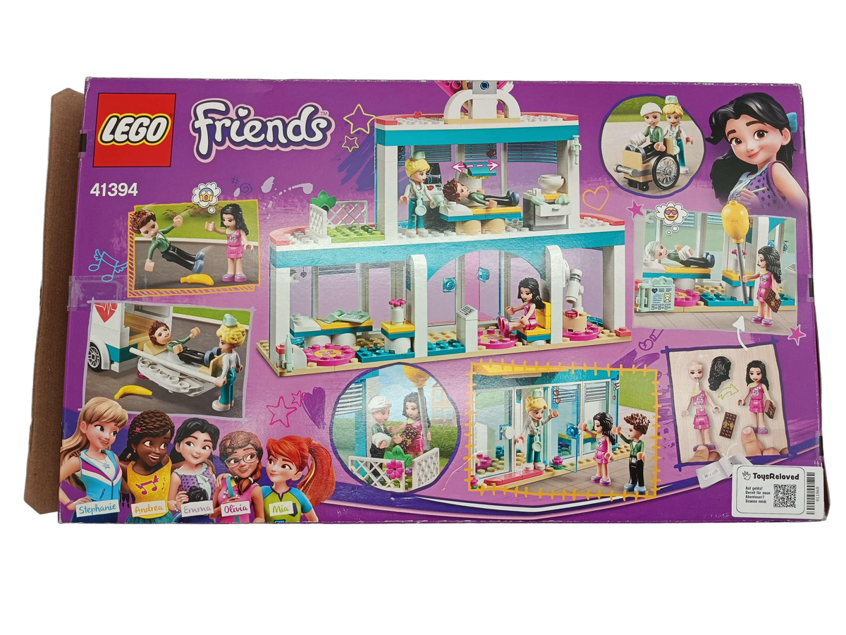 LEGO Friends 41394 Heartlake City Krankenhaus Bauset, ab 6 Jahre