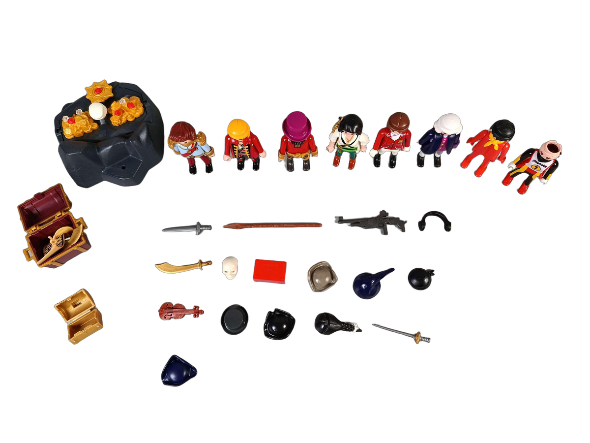 Playmobil Bundle Schatztruhe, großes Set Figuren & Zubehör