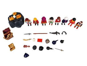 Playmobil Bundle Schatztruhe, großes Set Figuren & Zubehör