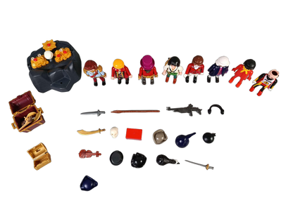 Playmobil Bundle Schatztruhe, großes Set Figuren & Zubehör