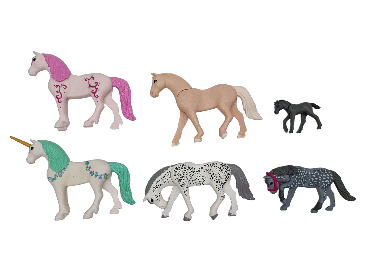Playmobil Bundle Pferde & Einhorn großes Set Figuren