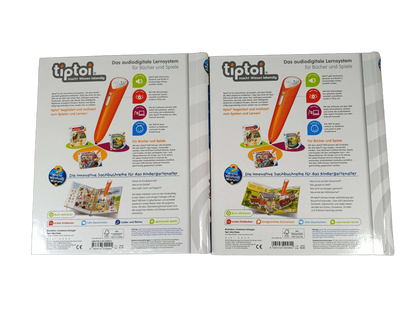 Ravensburger Bundle tiptoi Englisch & Bauernhof Set von 2 Lernbücher