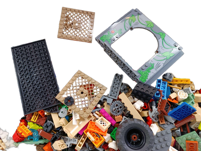 Konvolut LEGO ca. 2,8 kg Bausteine & Grundplatten, ab 6 Jahre