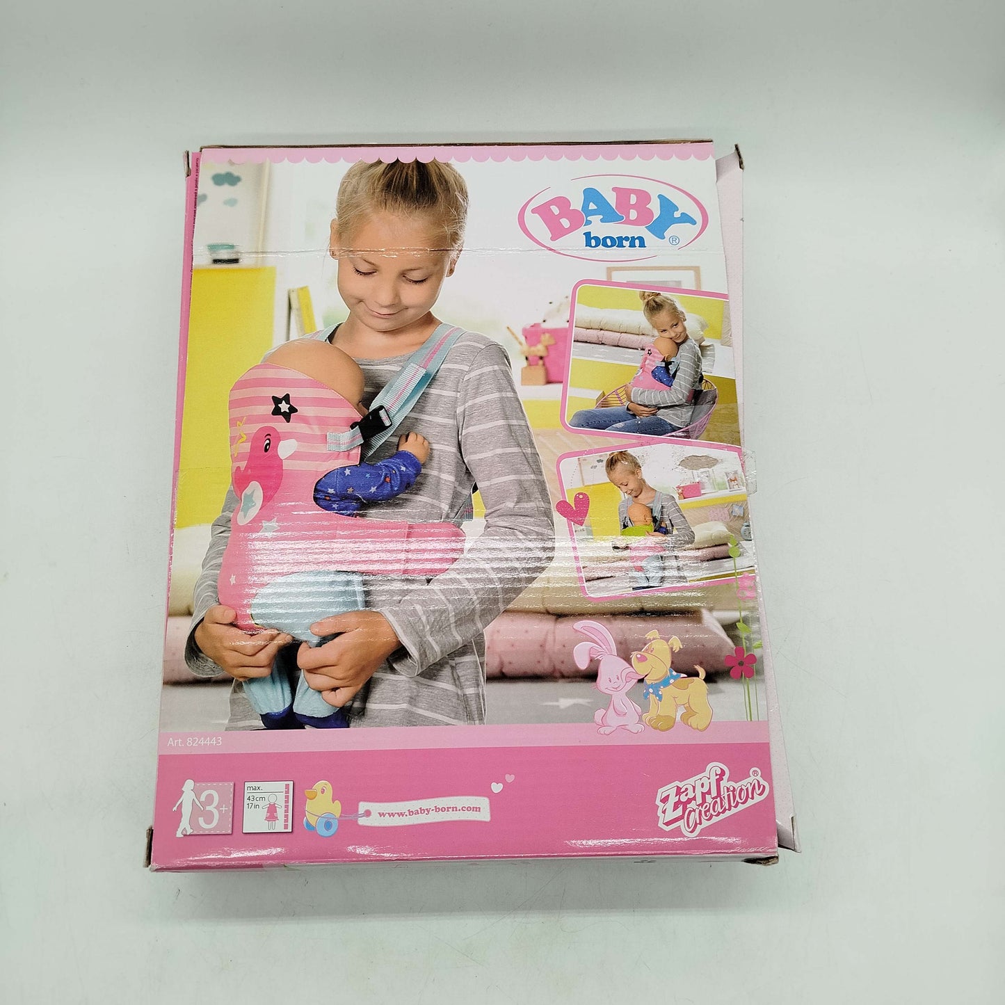 Zapf Creation BABY born Puppentrage 824443