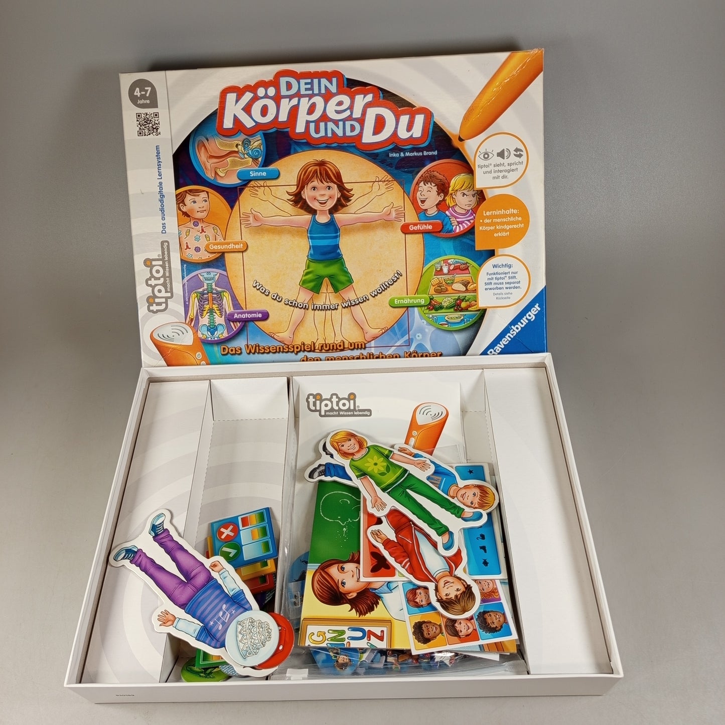 Ravensburger Tiptoi Dein Körper Lernspiel gebraucht ab 3 4 5 Jahre | ✅ geprüft 