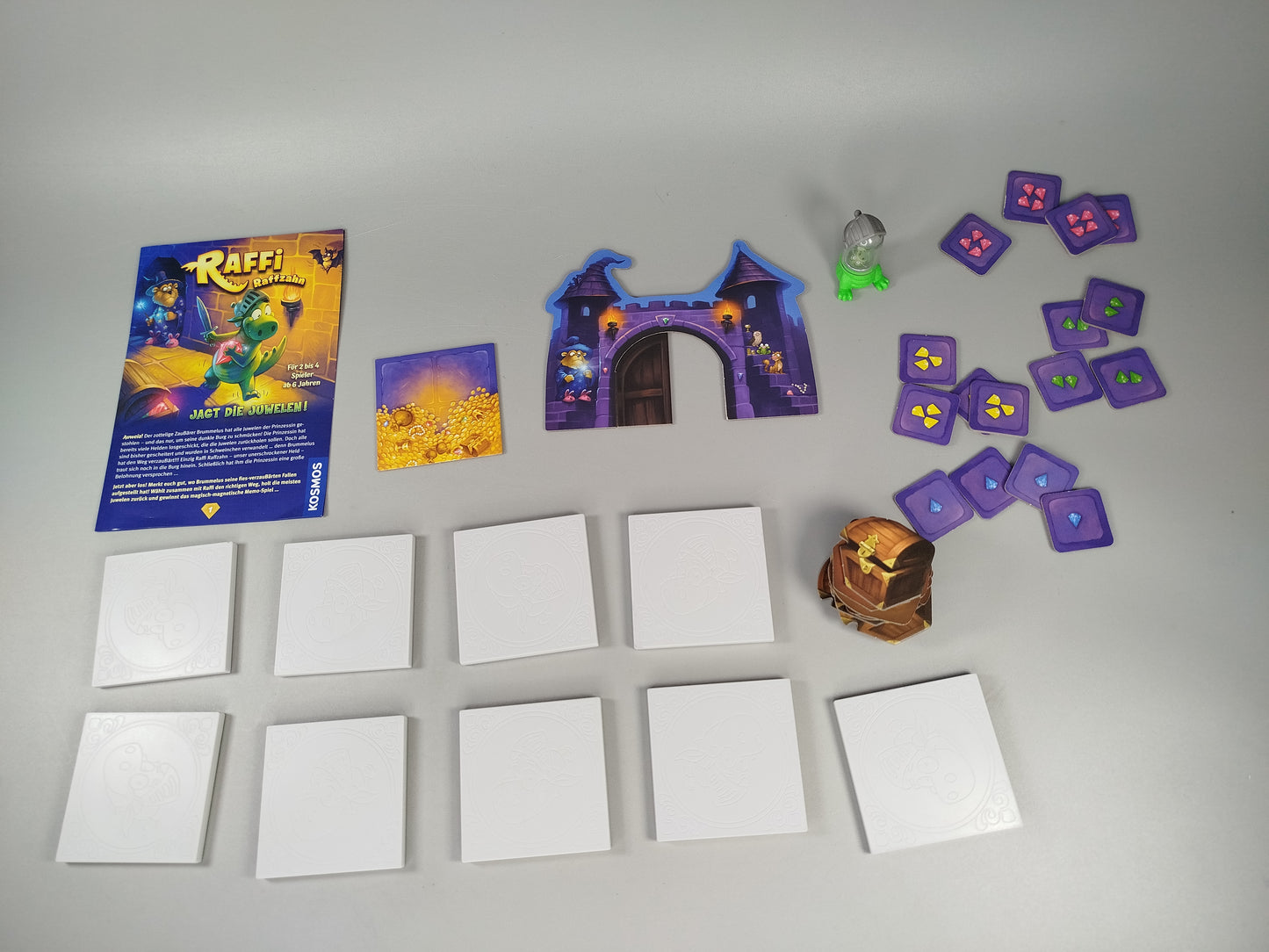 Kosmos Gesellschaftsspiel – Raffi Raffzahn, Jagt die Juwelen