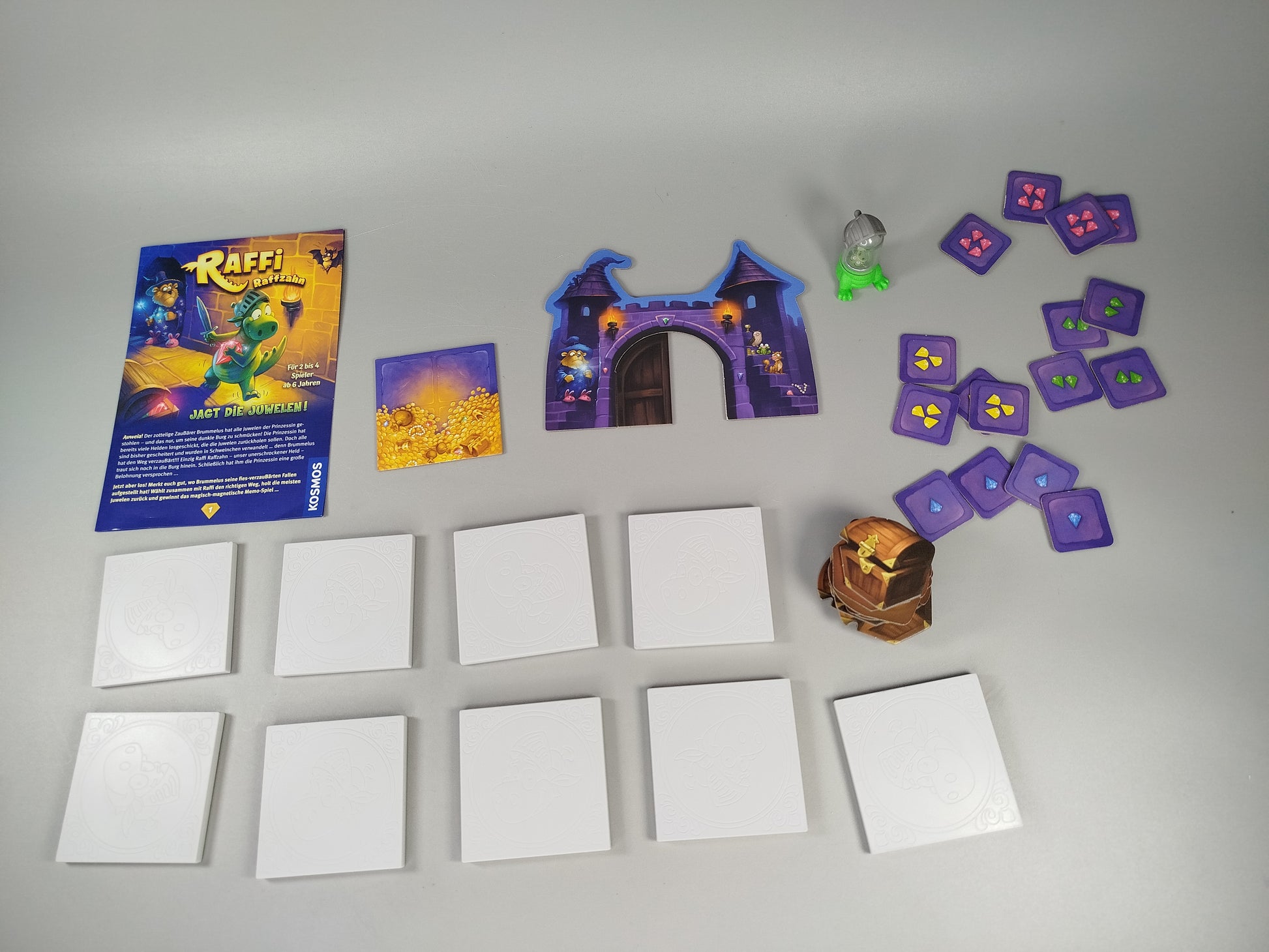 Kosmos Gesellschaftsspiel – Raffi Raffzahn, Jagt die Juwelen