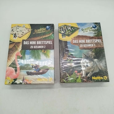 Netto Bundle Ozeanien 2 5 4x Brettspiele, neu, ab 6 7 8 Jahre | ✅ geprüft 