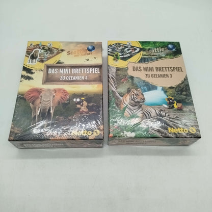 Netto Bundle Ozeanien 2 5 4x Brettspiele, neu, ab 6 7 8 Jahre | ✅ geprüft 