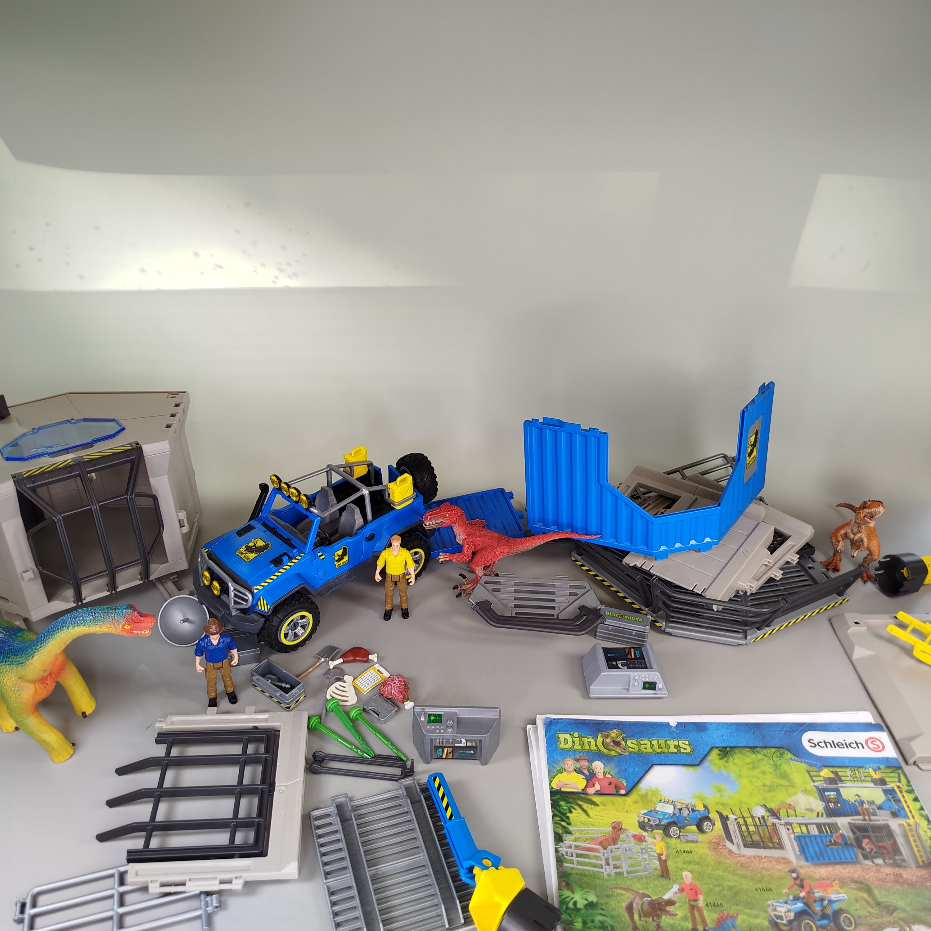 Schleich Dinosaurier Set 41464, 41462 – mit Zubehör, guter Zustand