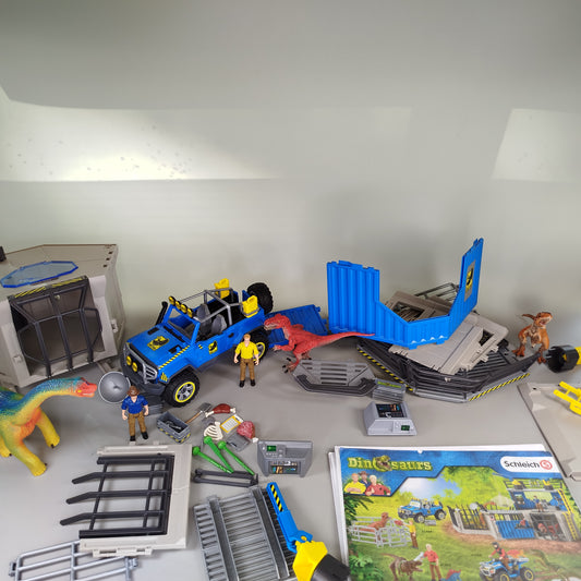 Schleich Dinosaurier Set 41464, 41462 – mit Zubehör, guter Zustand