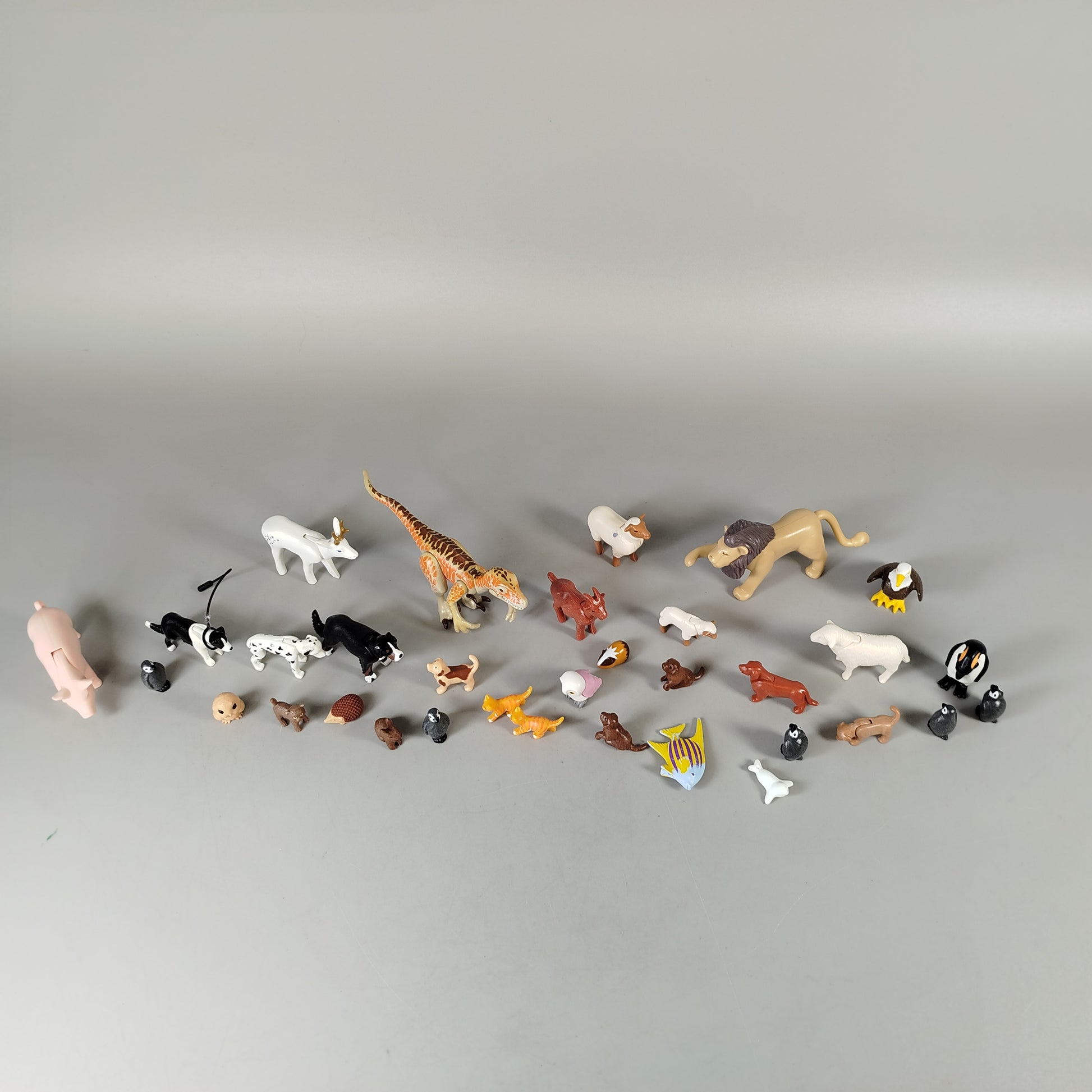 Playmobil Tierfiguren Set von 30 Bauernhof- und Wildtieren