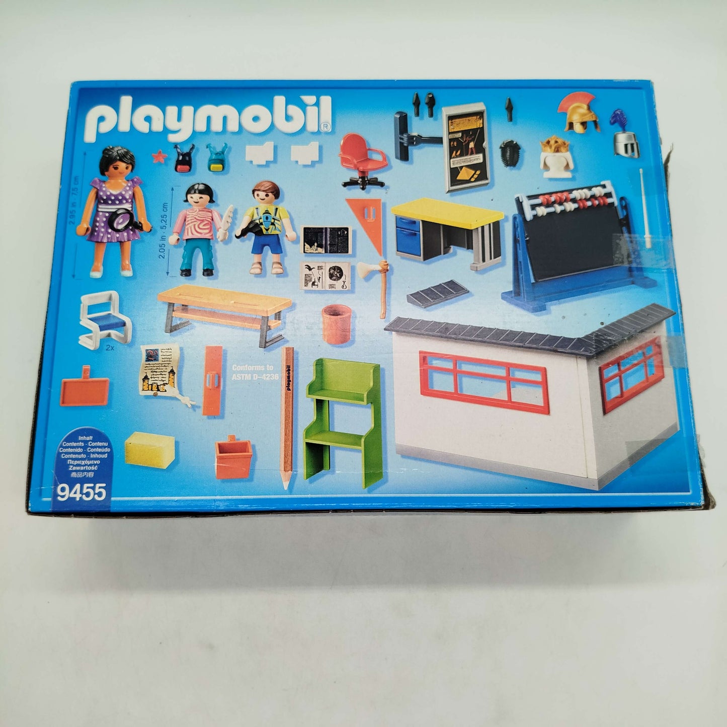 Playmobil 9455 CityLife Klassenzimmer, gebraucht, ab 6 7 8 Jahre | ✅ geprüft 