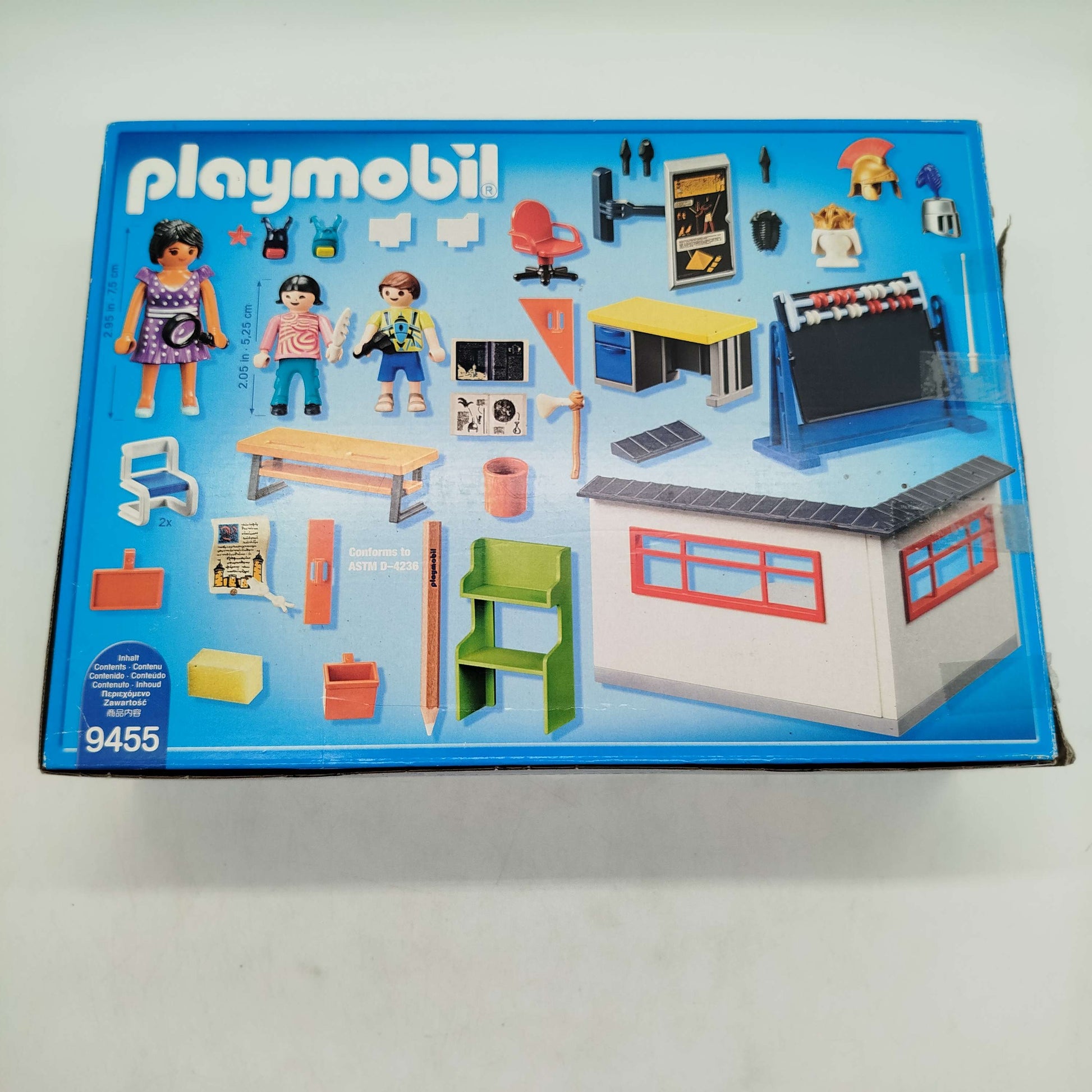 Playmobil 9455 CityLife Klassenzimmer, gebraucht, ab 6 7 8 Jahre | ✅ geprüft 