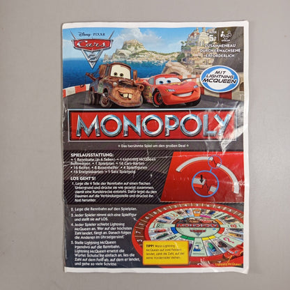 Hasbro Monopoly Cars 2 Brettspiel
