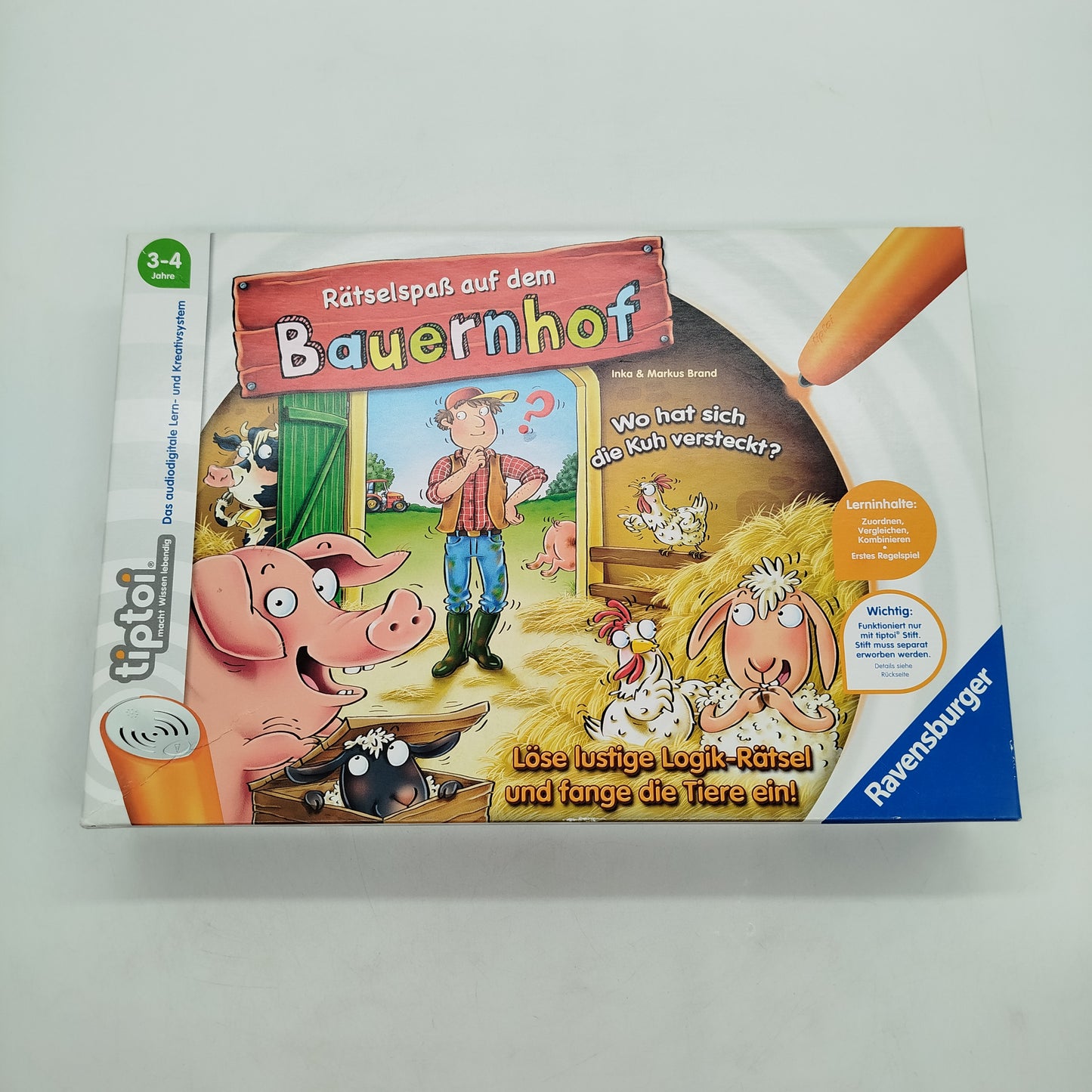 Ravensburger TipToi Rätselspaß auf dem Bauernhof Spiel