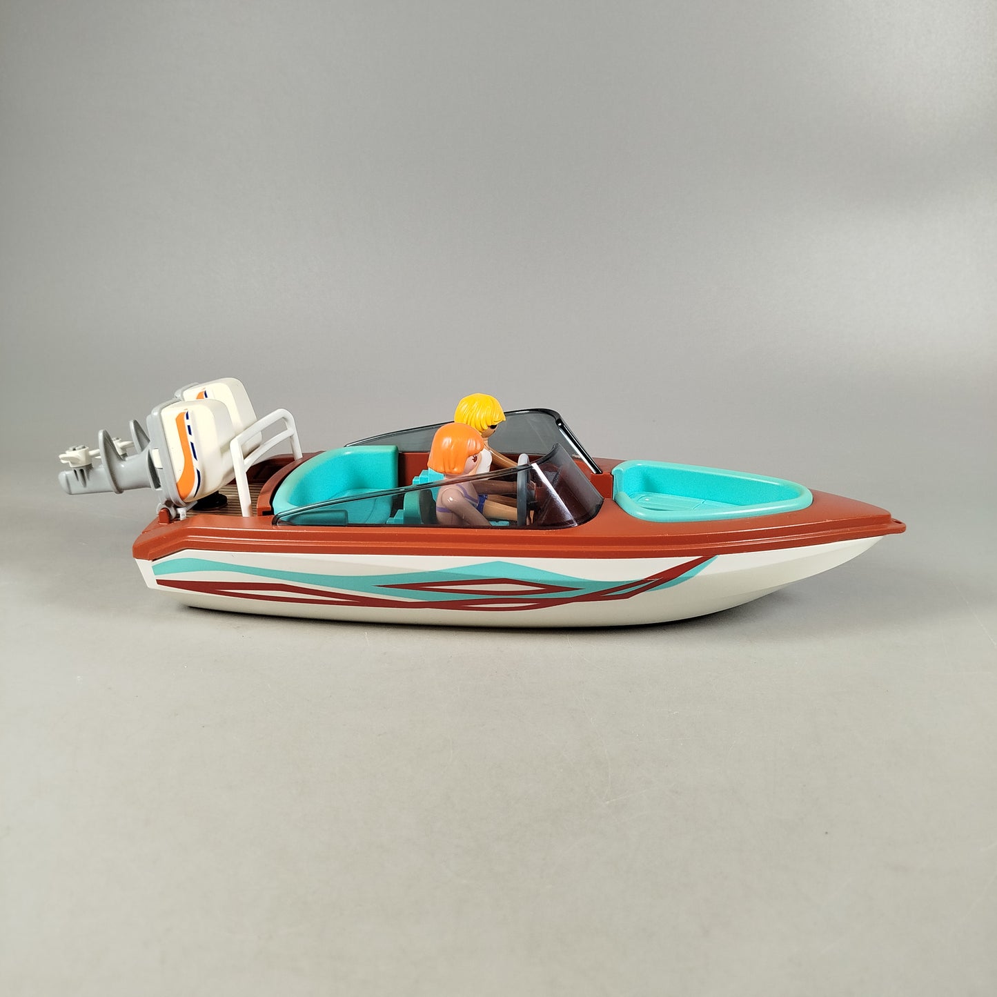 Playmobil Motorboot mit 2 Figuren