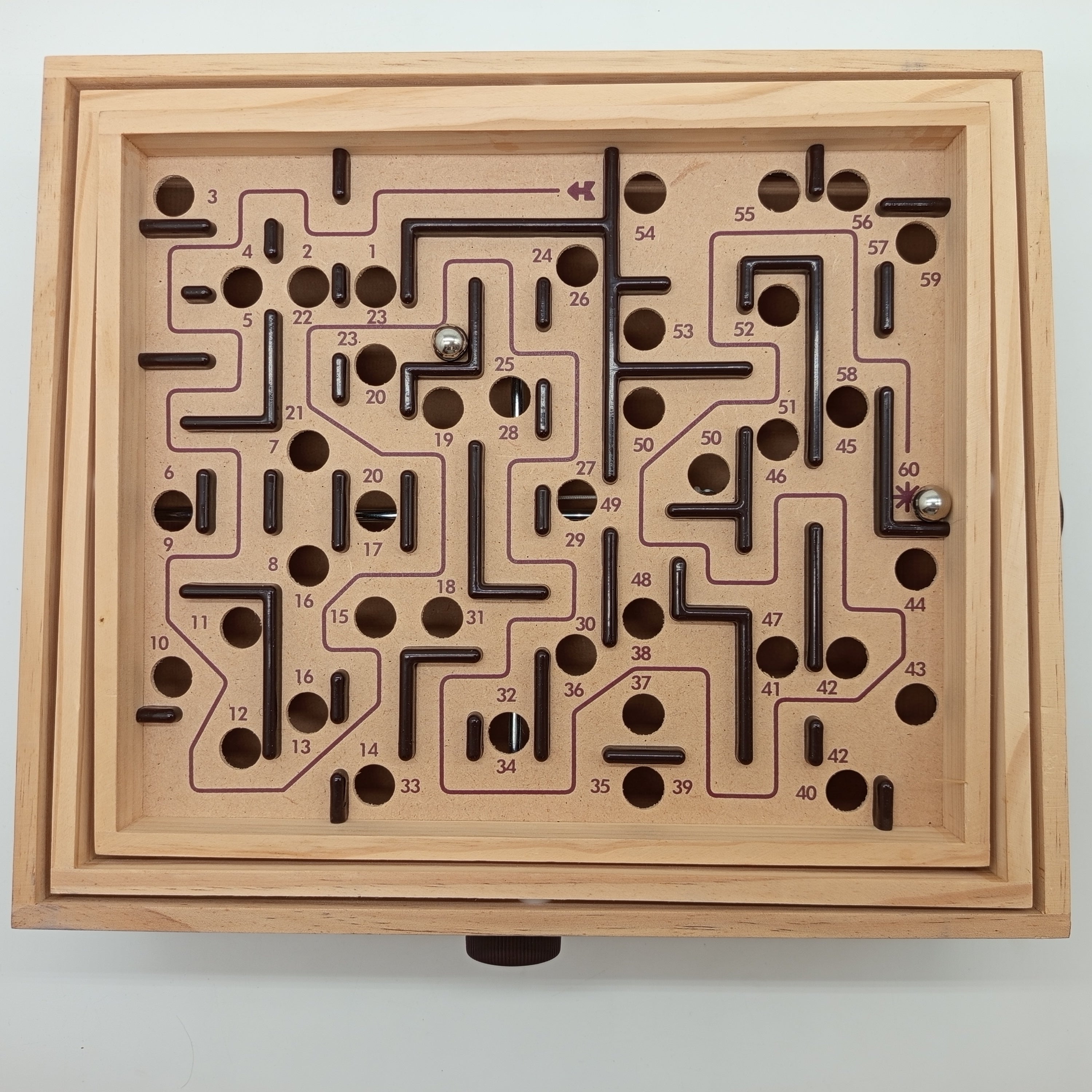BRIO Labyrinth Geschicklichkeitsspiel mit Stahlkugeln, sehr gut