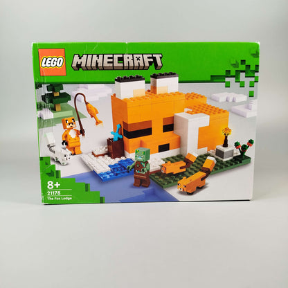 LEGO Minecraft The Fox Lodge 21178 Bauset, Neuwertig, ab 6 7 8 Jahre